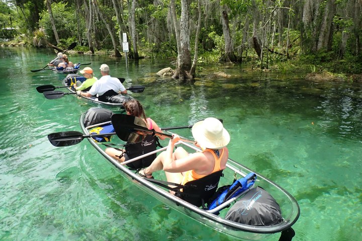 Clear Kayaking Tours of Crystal River, Florida