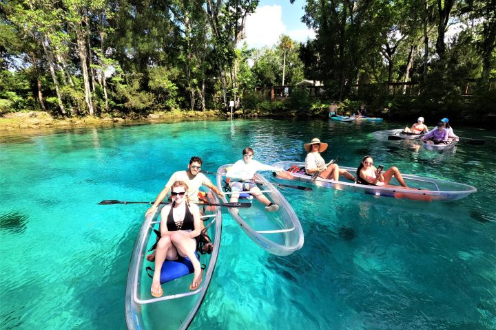 Three Sisters Springs Clear Kayak Tour in Crystal River, Florida