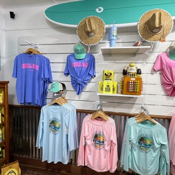 a bunch of items that are on display in a store